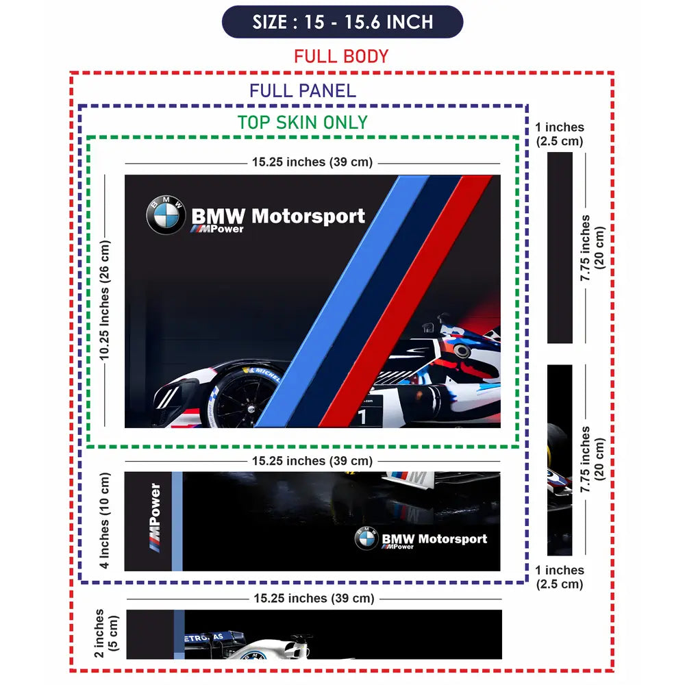 Formula One FO8 Laptop Skin - View 8