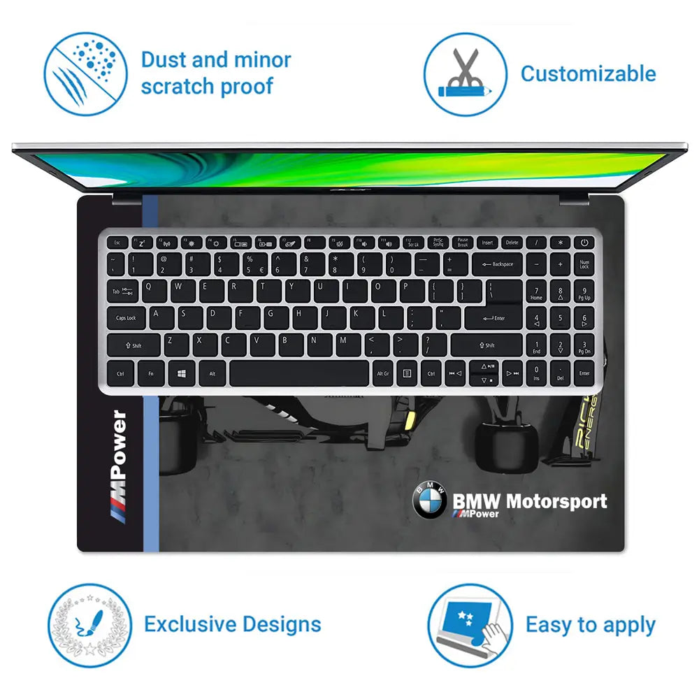 Formula One FO9 Laptop Skin - View 5