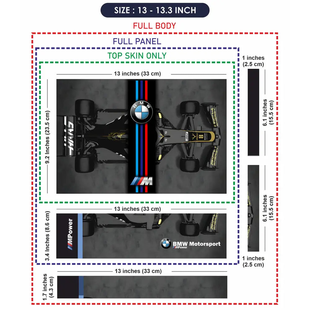 Formula One FO9 Laptop Skin - View 6