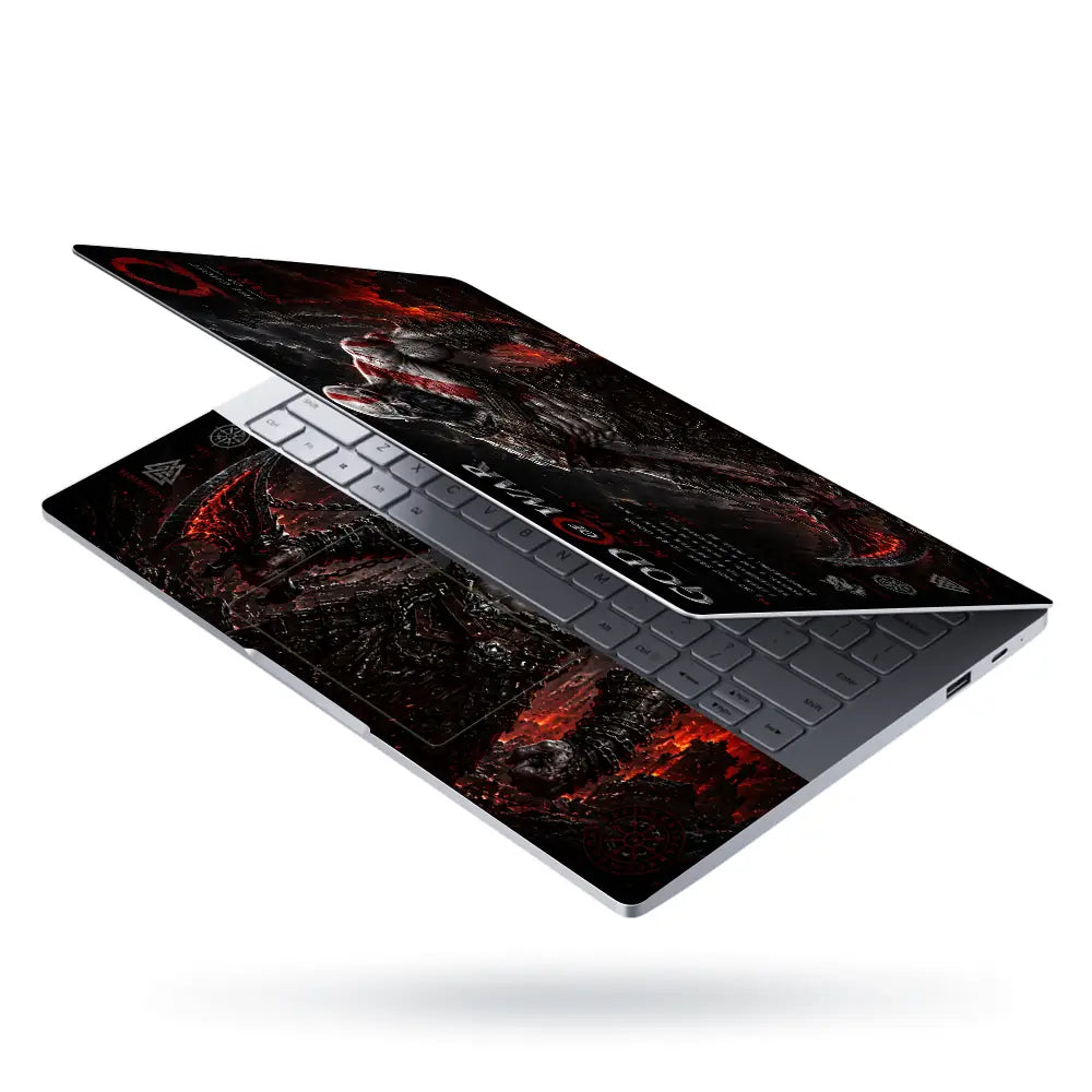 Gaming God Of War Kratos Ghost Of Sparta Axe Laptop Skin - View 3
