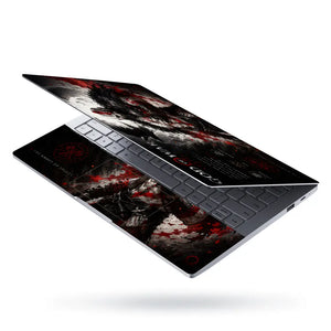 Gaming God Of War Kratos Raven Shoulder Ghost Laptop Skin - View 3