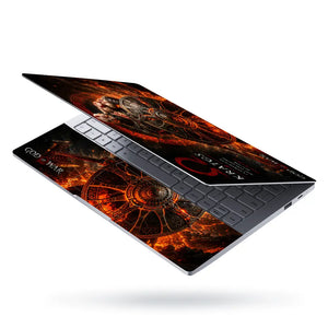 Gaming God Of War Kratos Shield Hammer Laptop Skin - View 3