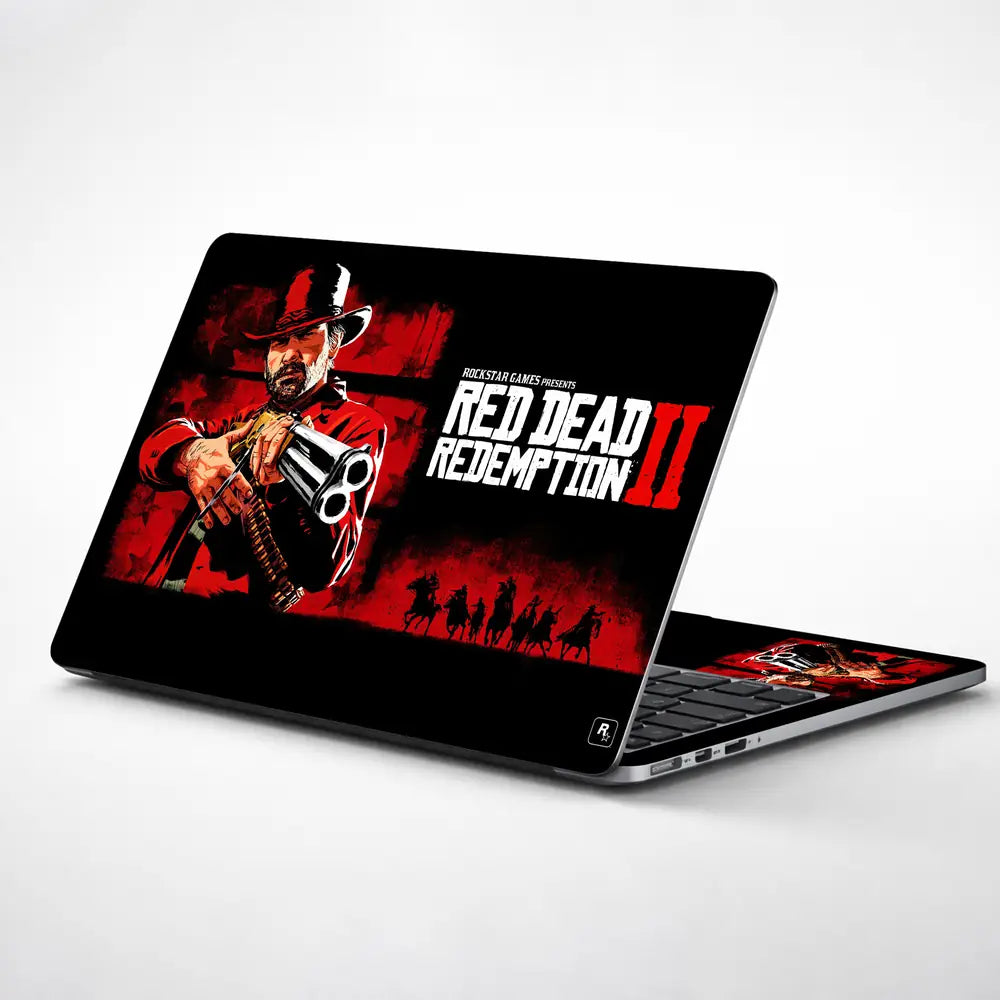 Gaming Red Dead 2 Arthur Morgan Poster Laptop Skin - View 1