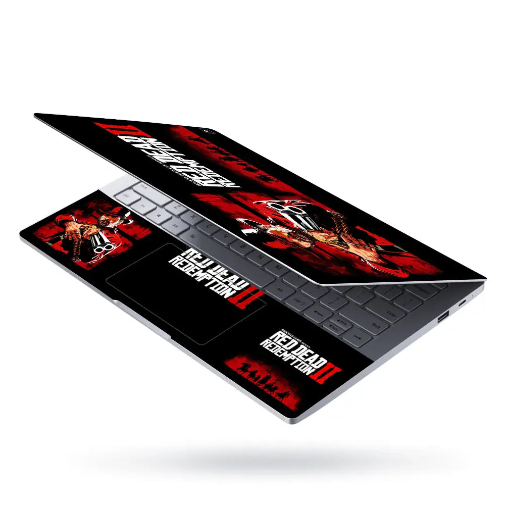 Gaming Red Dead 2 Arthur Morgan Poster Laptop Skin - View 3