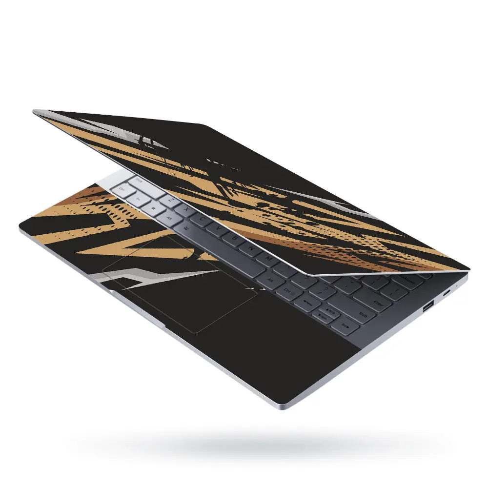 Gold Rush Laptop Skin - View 3