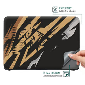 Gold Rush Laptop Skin - View 4