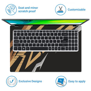 Gold Rush Laptop Skin - View 5