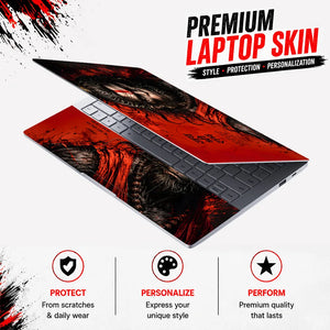 Hanuman Jai Shree Ram Ape Laptop Skin - View 3
