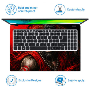 Hanuman Jai Shri Ram Laptop Skin - View 5