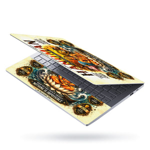 Hanuman Panchatatva Five Animal Heads Poster Laptop Skin - View 3