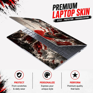 Hanuman Prabhanjaneya Divine Laptop Skin - View 3