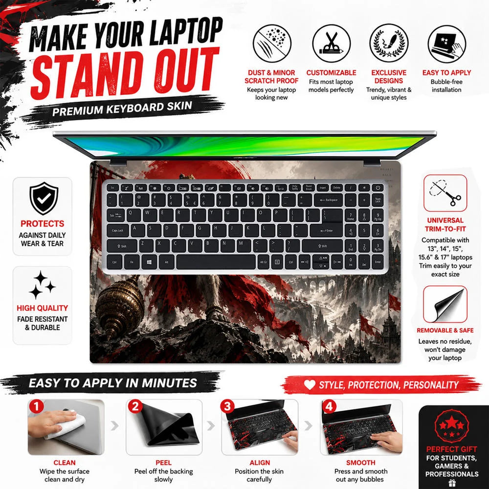 Hanuman Prabhanjaneya Divine Laptop Skin - View 5