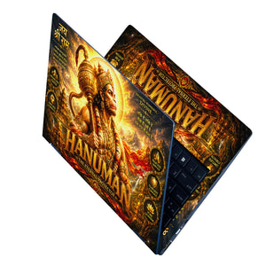 Hanuman The Eternal Protector Poster Laptop Skin - View 2