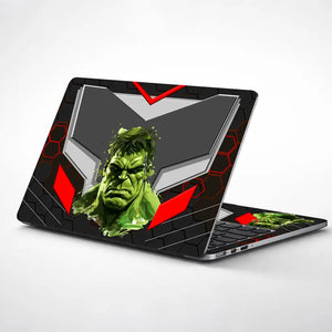 Hulk Green Smash Armor Laptop Skin - View 1