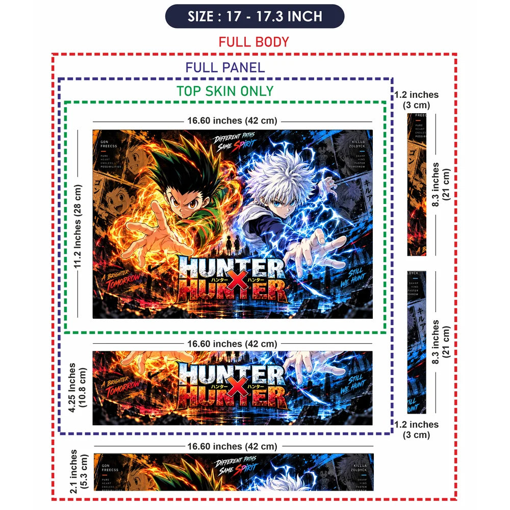 Hunter X Hunter Gon And Killua Laptop Skin - View 9