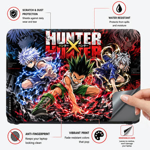 Hunter X Hunter Trio Clash Laptop Skin - View 4