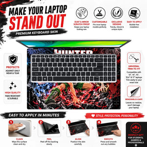Hunter X Hunter Trio Clash Laptop Skin - View 5
