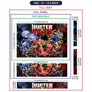 Hunter X Hunter Trio Clash Laptop Skin - View 6