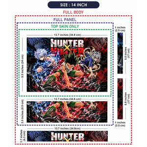 Hunter X Hunter Trio Clash Laptop Skin - View 7