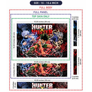 Hunter X Hunter Trio Clash Laptop Skin - View 8