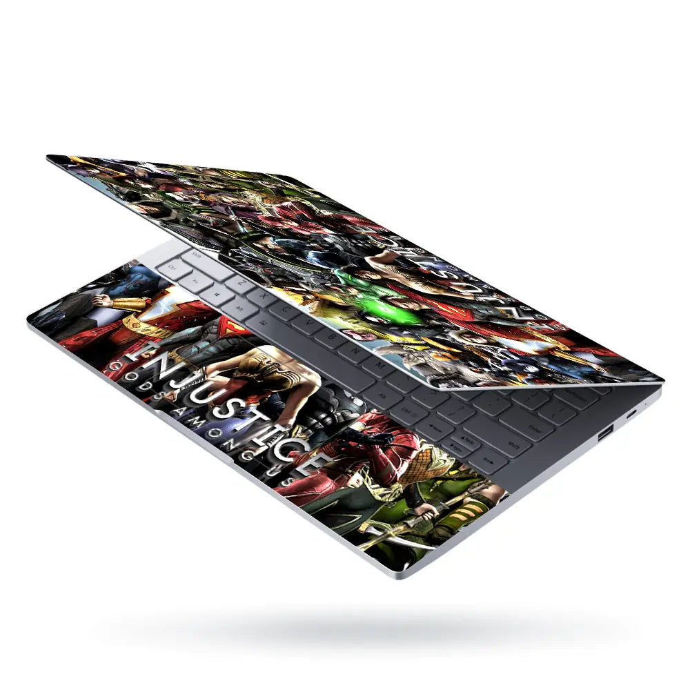 Injustice Gods Among Us Character Roster Laptop Skin - View 3