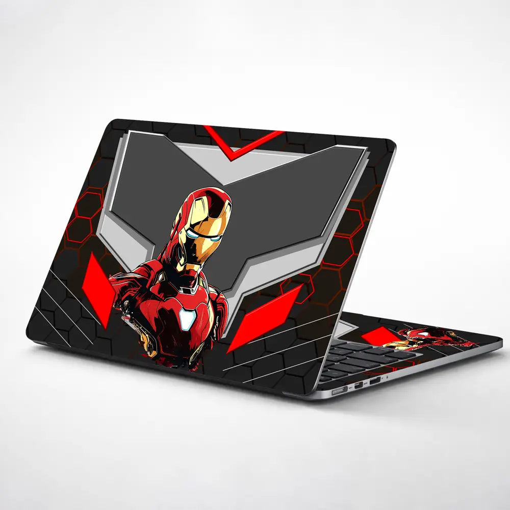 Iron Man Tech Suit Armor Laptop Skin - View 1