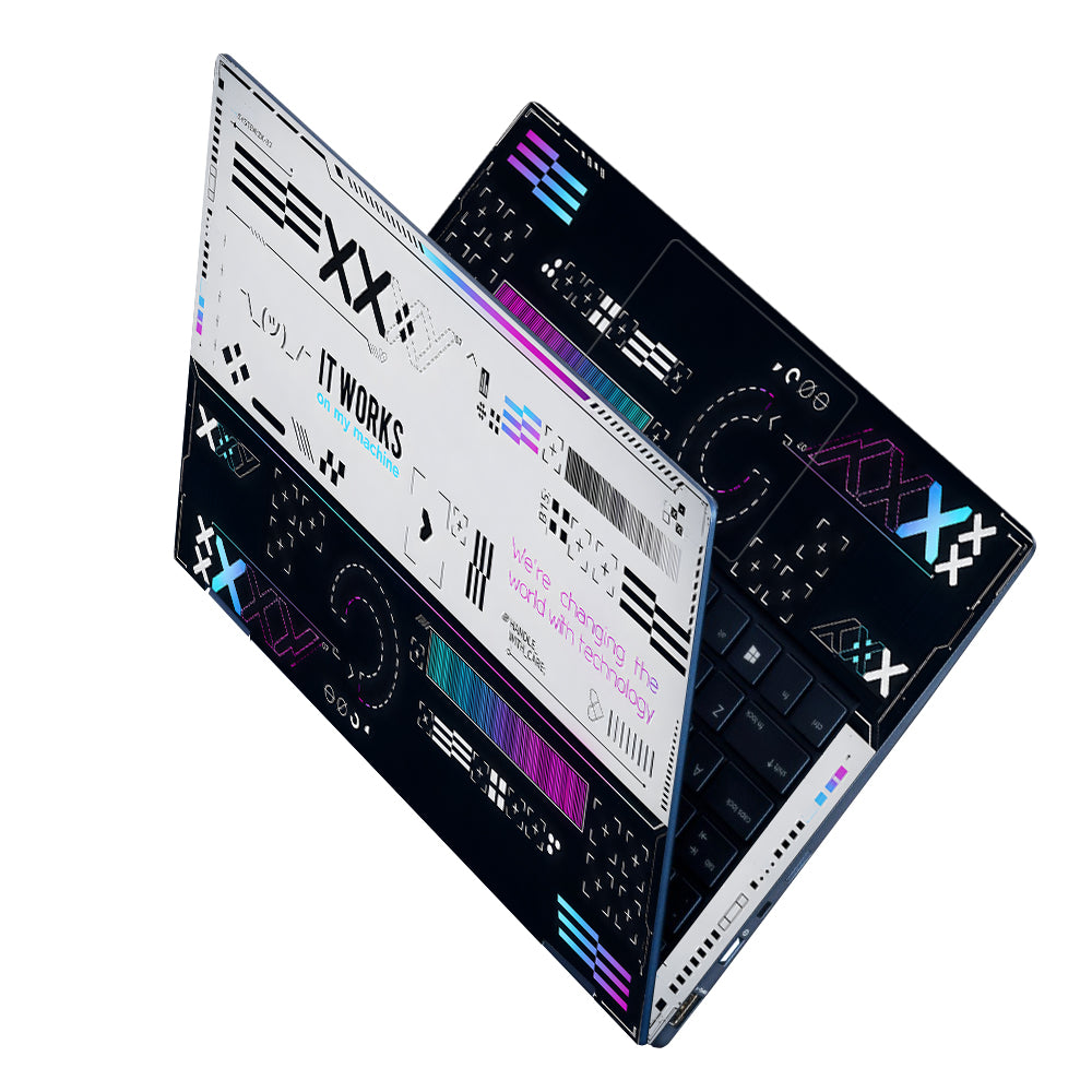 It Works On My Machine Tech Laptop Skin - View 2
