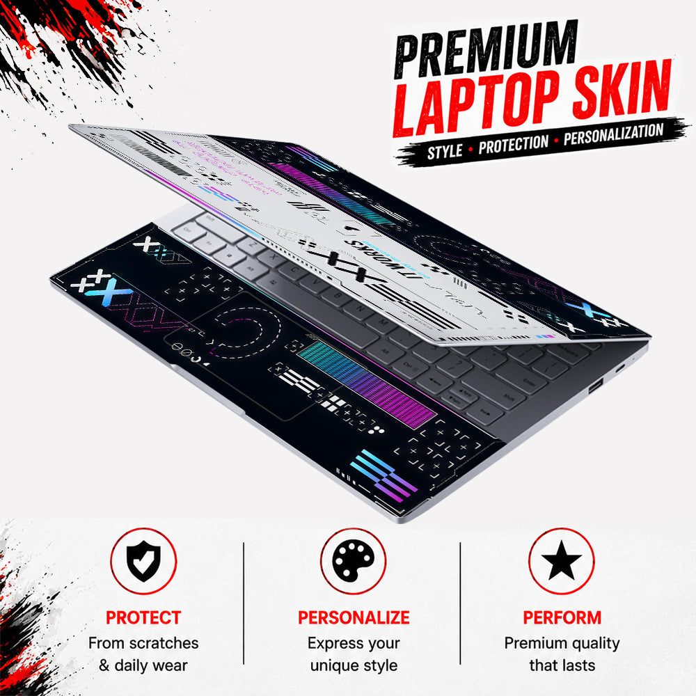 It Works On My Machine Tech Laptop Skin - View 3