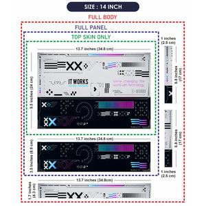 It Works On My Machine Tech Laptop Skin - View 7