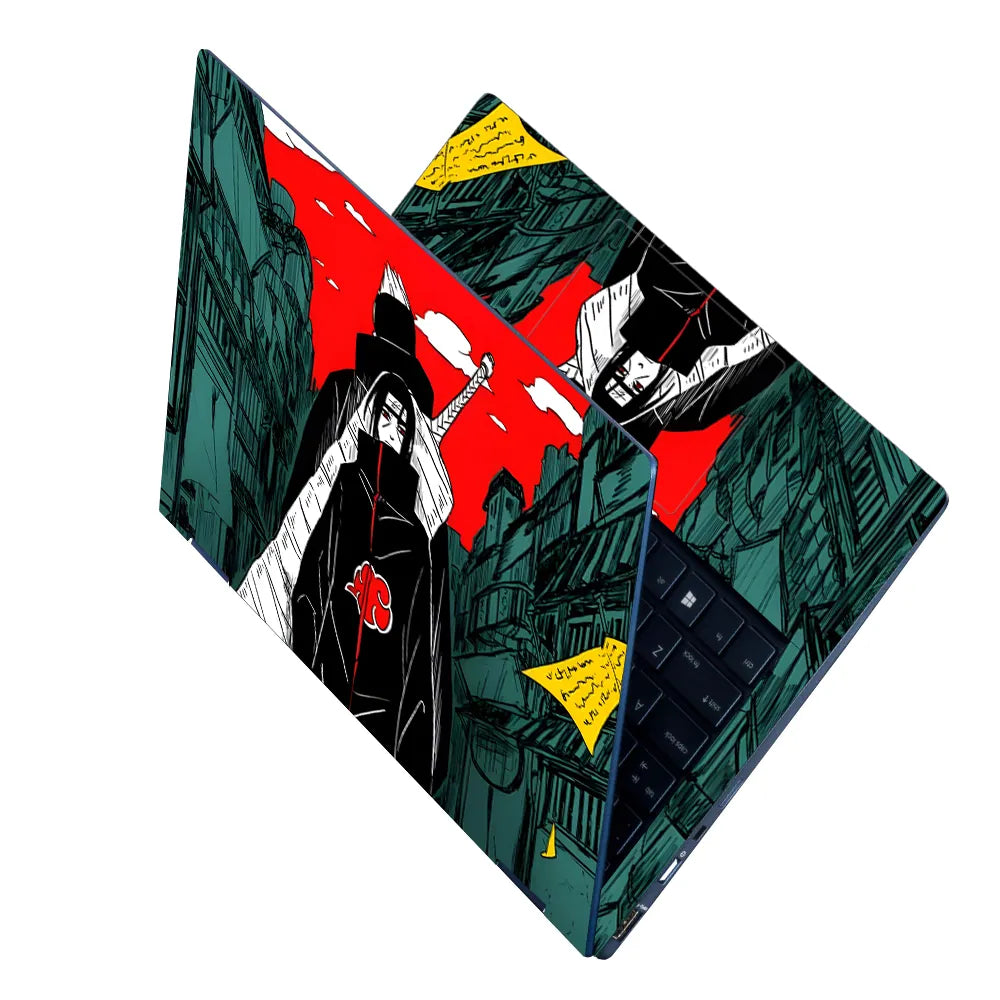 Itachi and Kisame legendary Members Laptop Skin - View 2