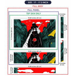 Itachi and Kisame legendary Members Laptop Skin - View 9