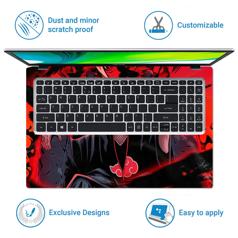Itachi Kingdom Laptop Skin - View 5