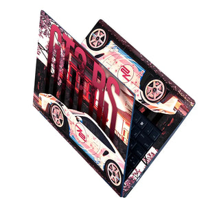 JDM Livery Tuned Car Laptop Skin - View 2