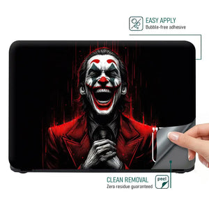 Joker Laughing Trust Yourself Quote Laptop Skin - View 4
