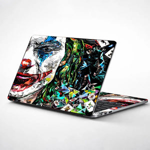 Jokers Chaos Laptop Skin - View 1