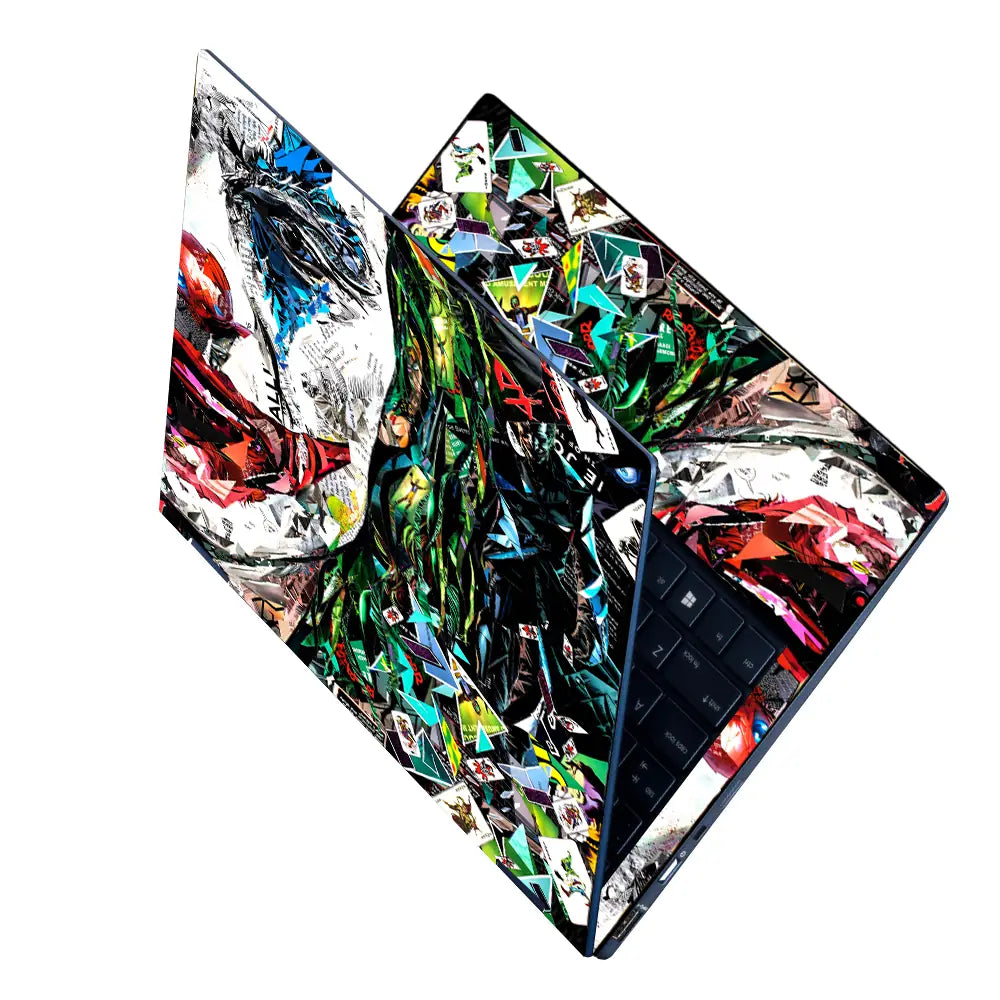 Jokers Chaos Laptop Skin - View 2