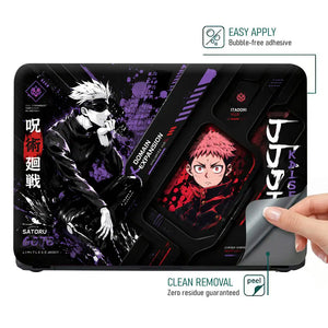 Jujutsu Kaisen Gojo Domain Expansion Laptop Skin - View 4