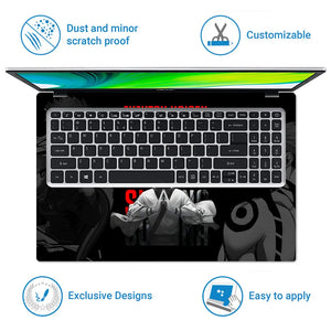 Jujutsu Kaisen Sukuna Tattoo Art Laptop Skin - View 5
