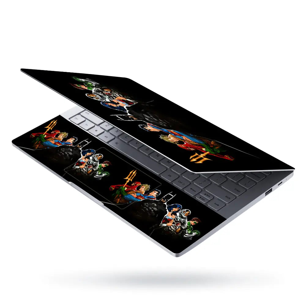 Justice League Dark Silhouettes Laptop Skin - View 3