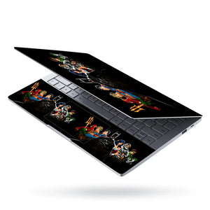 Justice League Dark Silhouettes Laptop Skin - View 3
