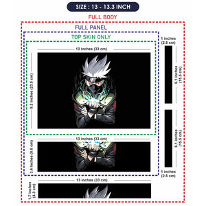 Kakashi Hatake Laptop Skin - View 6