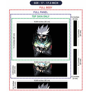 Kakashi Hatake Laptop Skin - View 9