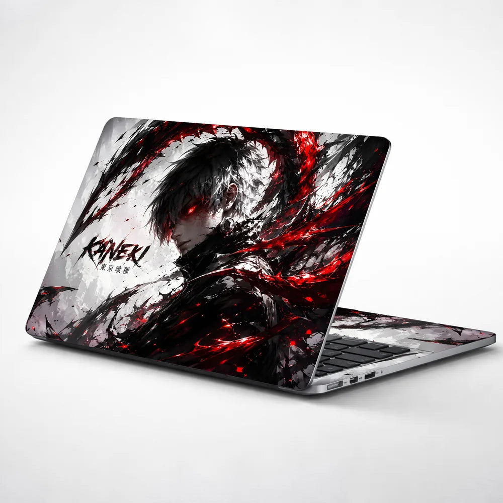 Kaneki Red Eye Tokyo Ghoul Laptop Skin - View 1