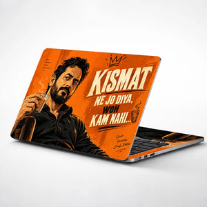 Kismat Chai Motivation Laptop Skin - View 1