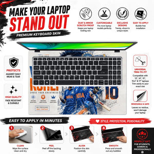 Kohli Chase Greatness Team India Laptop Skin - View 5
