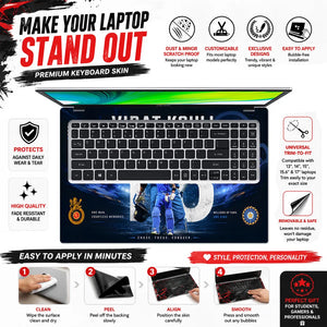 Kohli Run Machine 18 Legacy Laptop Skin - View 5