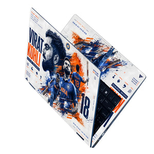 Kohli What Focus Strength Laptop Skin - View 2