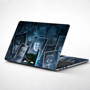 Lego Batman Villains Photo Collage Laptop Skin - View 1