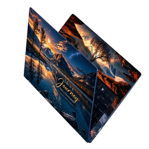Life Is A Journey Lake Laptop Skin - View 2