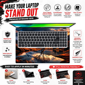 Life Is A Journey Lake Laptop Skin - View 5